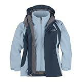 The North Face Youth Girls Mountain View 3-1 Fleece Waterproof Rain Jacket