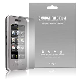 elago Smudge Free Film Set for Samsung Instinct(M800) + Microfiber Cleaner
