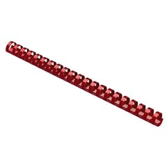 Hama Plastikbinder�cken rund mit 21 Ringen 19 mm (25 St�ck) rot