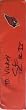 Stepfan Taylor Autographed / Signed Arizona Cardinals Logo Football End Zone Pylon, Proof Photo