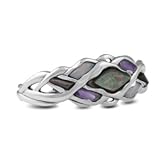 Carolyn Pollack Sterling Silver Multi-Gemstone Smoky Mountains Cuff Bracelet