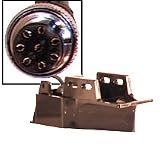 Furuno CA50/200TMC or 520-5PWC 600W 50/200kHz Plastic Transom Mount Wedge Transducer with Bracket