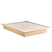 South Shore Step One Platform Bed with Storage, Full 54-Inch, Natural Maple