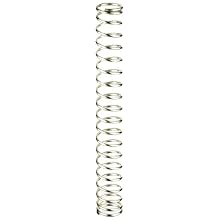 Silver-Coated Beryllium Copper Compression Spring .393" OD x .036" Wire Size x 3.200" Free Length (Pack of 10)
