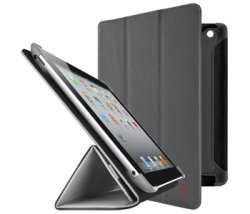 Holder Case passend für Apple passend für iPad 3 Belkin Pro Color Duo Tri-fold Folio Stand grau F8N784cwC01 Holder Case passend für Apple passend für iPad 3 Belkin Pro Color Duo Tri-fold Folio Stand grau F8N784cwC01