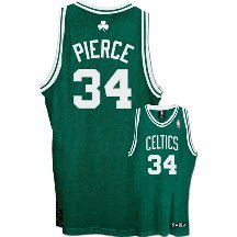 Paul Pierce Boston Celtics #34 Authentic Adidas NBA Basketball Jersey (Green)