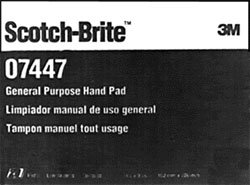 3-M SCOTCH-BRITE PADS-RED