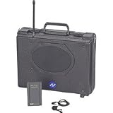 Amplivox Portable Buddy Public Address System With Lapel & Headset Microphone