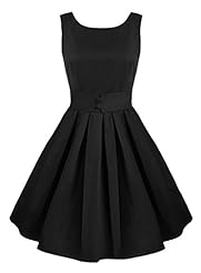 Elasticized   Waistline Polyester/Spandex Bubble Dress  Dress