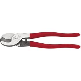 Click here to buy Klein Tools 63050 9-1 2-Inch High Leverage Cable Cutter by Klein.