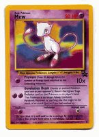 Cover image : Pokemon Mew #8 Promo Card Card