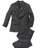 Nautica Boys Diamond Weave Textured Suit