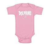 Reebok Miami Dolphins Infant Pink Creeper 12 Months