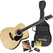 Mitchell MO100SPK Folk Acoustic Guitar Pack Natural (Natural)
