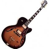 Epiphone Joe Pass Emperor II Electric Guitar, Vintage Sunburst