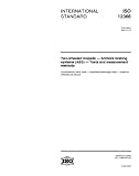 ISO 12366:2001, Two-wheeled mopeds - Antilock braking systems (ABS) - Tests and measurement methods