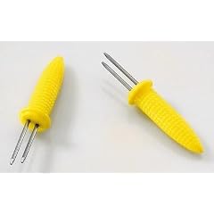 Fackelmann 35 Maiskolbenhalter rostfrei 6cm Klarbox