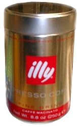 Espresso Coffee Med.Roast - Fine Grind (illy) 8.8oz(250g)