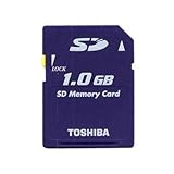 Toshiba - Flash memory card - 1 GB - SD