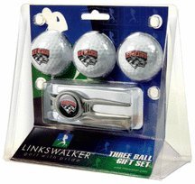New Mexico Lobos 3 Ball Golf Gift Pack With Kool Tool