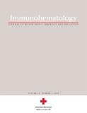 Immunohematology : Journal of Blood Group Serology and Educa