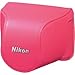 Nikon CB-N2000SD Pink Leather Body Case Set