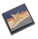 Beautiful and Rare Jet Inlay Musical Box (Humpty Dumpty, Livingston (SWISS))