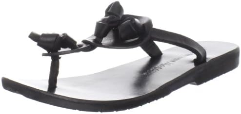 J.P. and Mattie Women's Mayuko T-Strap Sandal,Black,6 M US