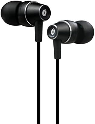 ALTEAM A78 High Performance In-Ear Headphones Metallic appearance Headset for iPhone 6, 6 Plus, 5S, 5C, 5, 4S, 4 / iPad 4, 3, 2, 1, Mini, Air (Retina Display models) / iPod Touch, Nano, Shuffle, Classic / Samsung Galaxy S5, S4, S3, Note 4, Note 3, Note 2 / Other Android Smartphones - Motorola, Google Nexus, HTC, Sony, Nokia / Tablets & MP3, MP4 Players (3 Different Size Ear Inserts / Retail Packaging),Uses 3.5mm jack --Black