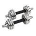 Schmidt Sportsworld 15kg Chrom Hantelset im Koffer