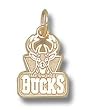 Milwaukee Bucks New Logo 3/8" Charm/Pendant