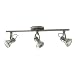 Eurofase TK-3VTX3-34 Vortex 3-Light Track Kit, Satin Nickel/Frost