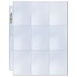 25 Ultra Pro Platinum Storage Pages: Gaming (Pokemon / YuGiOh! / Magic) Trading Cards Collecting Pages (PLATINUM SERIES 9-Pocket Pages)