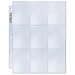 25 Ultra Pro Platinum Storage Pages: Gaming (Pokemon / YuGiOh! / Magic) Trading Cards Collecting Pages (PLATINUM SERIES 9-Pocket Pages)