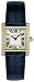 Cartier Ladies Tank Francaise WE100131 Blue Crocodile Strap Watch