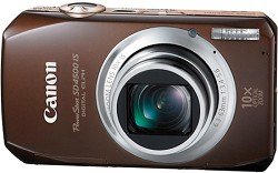 Canon PowerShot SD4500IS 10 MP Digital Camera with 10x Optical Image Stabilized Zoom and 3.0-Inch LCD, Brown