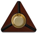 Triangular Wood Cigar Ashtray