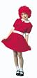 Child's Orphan Annie Costume (Size:Large 12-14)