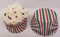 Red/White and Green Cupcake Cup