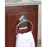 Set of 2 Stainless Steel Towel Rings