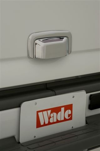W12032 2002-2006 Jeep Liberty Chrome Rear Door Handle Cover
