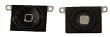 Iphone 4s 4 S Home Button Replacement with Plastic Gasket + Metal Bounce Pre-installed - Black