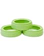 Playtex Baby Drop-Ins Premium Nurser Replacement Nipple Retainer Rings: 3-Pack Light Green