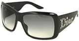 Christian Dior - CHRISTIAN DIOR AVENTURA 1/NS 0807 LF BLACK FRAME GRAY GRADIENT LENS PLASTIC SUNGLASSES.