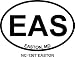 EASTON Oval Bumper Sticker