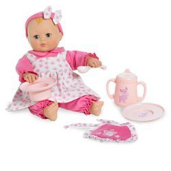 Childrens Toyshop  Toys : Madame Alexander Baby Cuddles Feeding Baby, 14 Inch