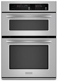 KitchenAid Architect Series II KEMS308SSS 30 Microwave Combination Wall Oven, Convection, Self Cln