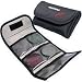 Adorama Slinger Filter Wallet "P" Holds Six 82mm Round or Six "P" Series Square Filters, Black.