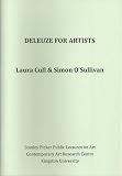 Laura Cull & Simon O'Sullivan : 'Deleuze for artists' : 12 June 2012 (upstairs at The Cricketers)