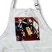 Jos Fauxtographee Miniatures - A Ceiling Fan, Wood Floors, Kitchen Table and Chairs Edited to Look like Miniatures - Aprons